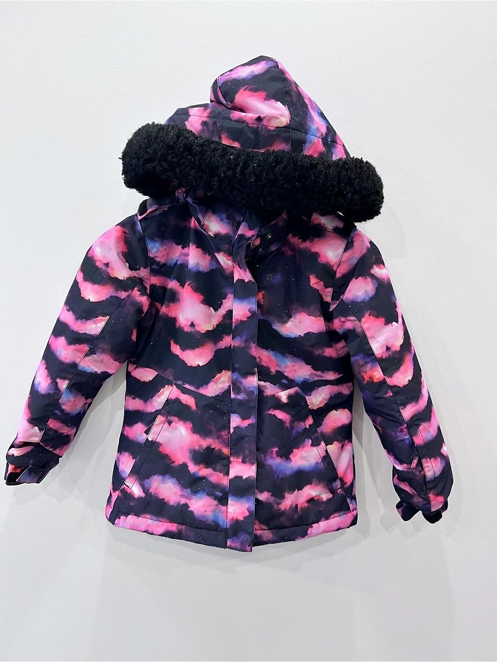 Mountain Warehouse Glacial Girls Ski Jacket 7-8 Pink Purple Snow Coat